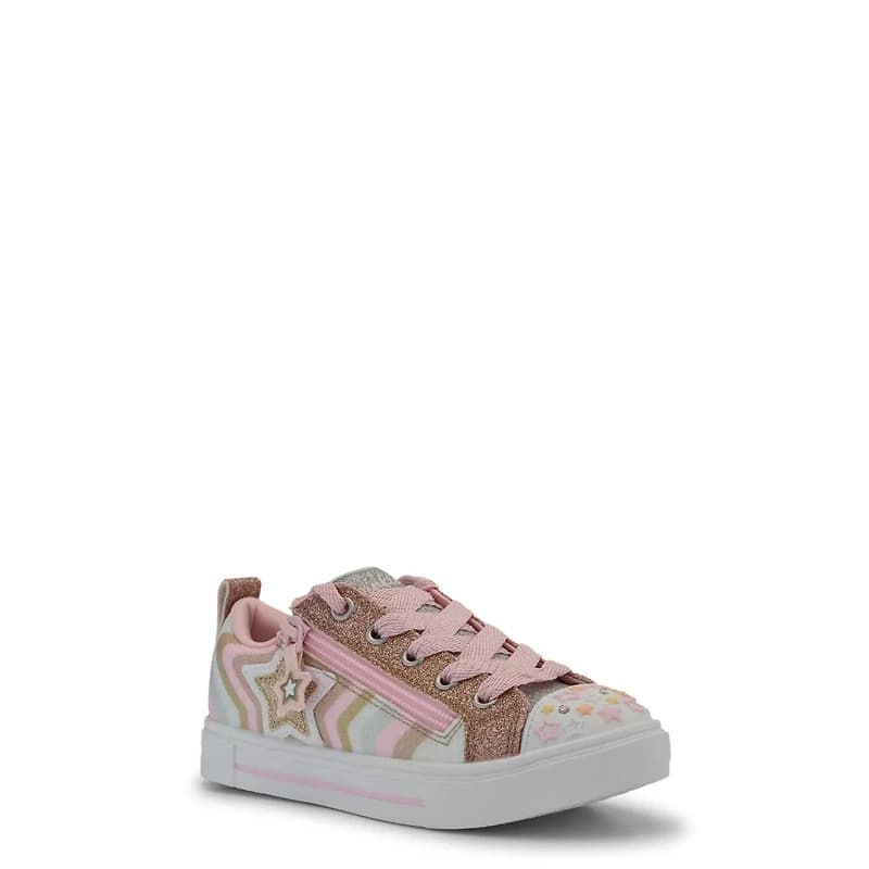 Youth Girls’ Twinkle Toes Sparks Cosmic Burst Sneaker