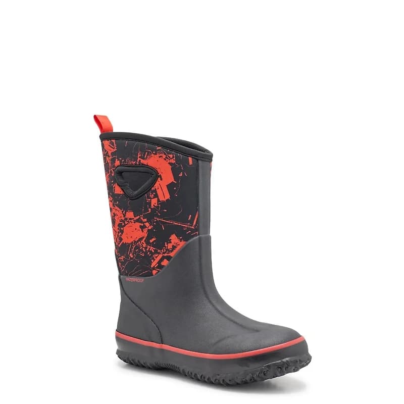 Kid's Waterproof Neon Cyber Boot