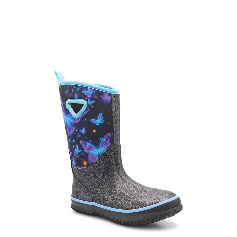 Kid's Waterproof Glow Butterfly Boot