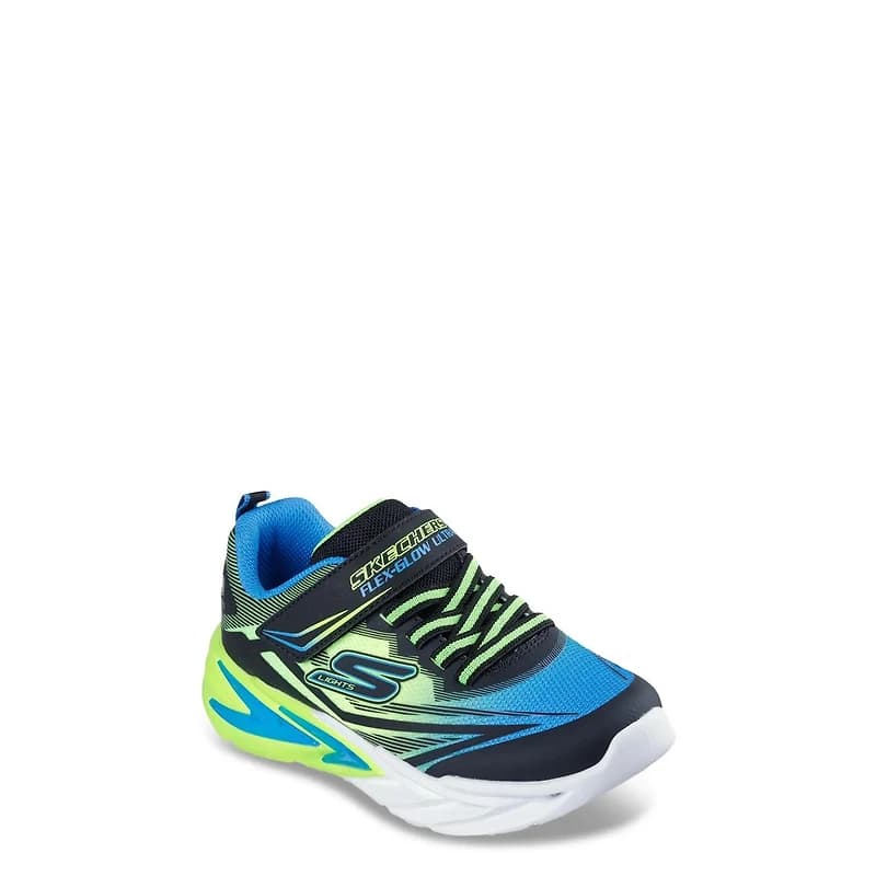 Youth Boy's Flex-Glow Ultra Wide Width Sneaker