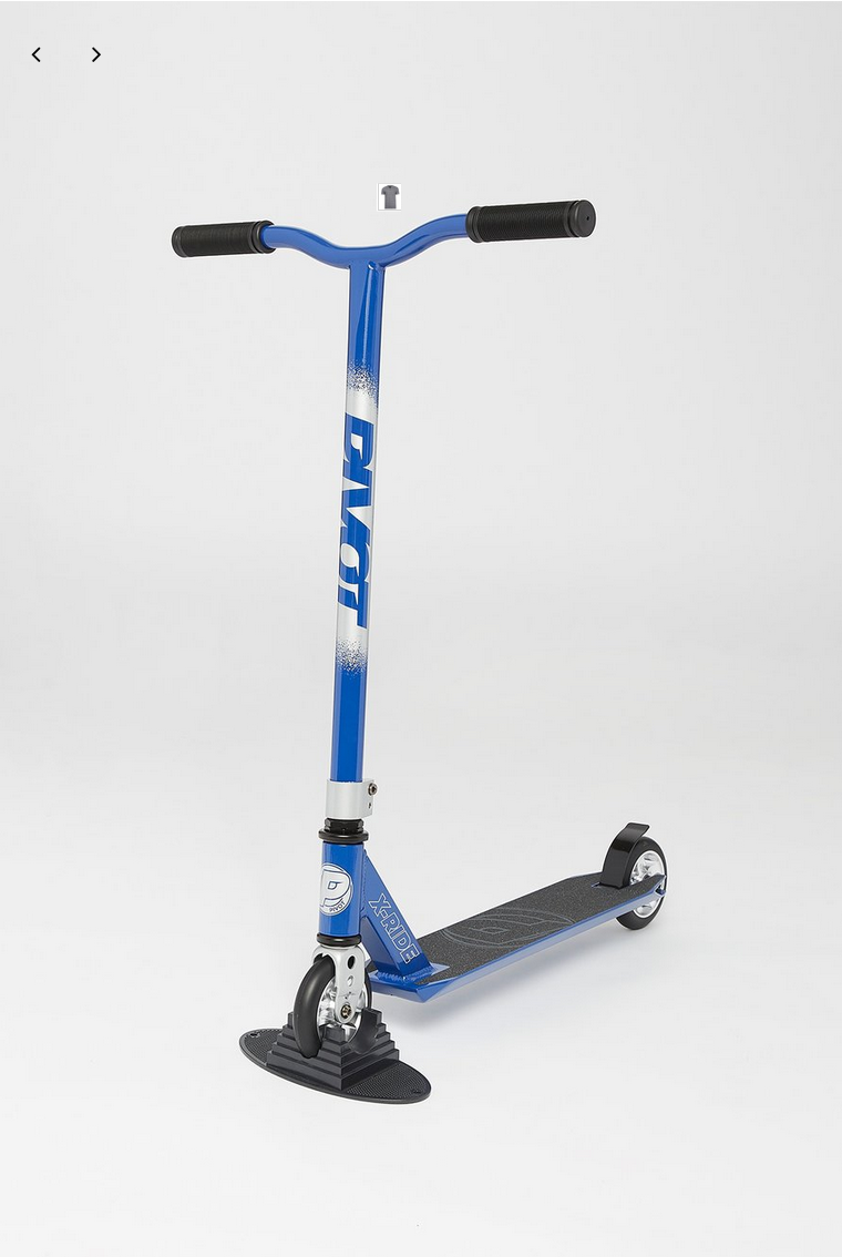 Pivot XRide Blue Scooter Village Green Shopping Centre