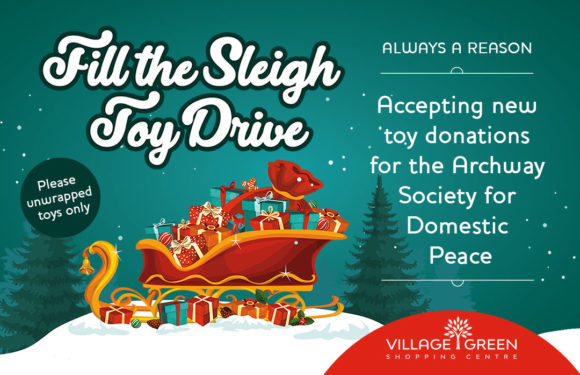 Fill the Sleigh Toy Drive