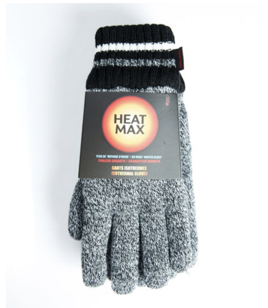 Heat Max Men’s Thermal Knit Gloves