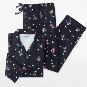 Flying Bear Flannel Pyjama Set