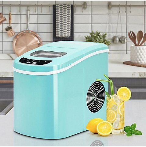 Costway Portable Compact Electric Ice Maker Machine Mini Cube