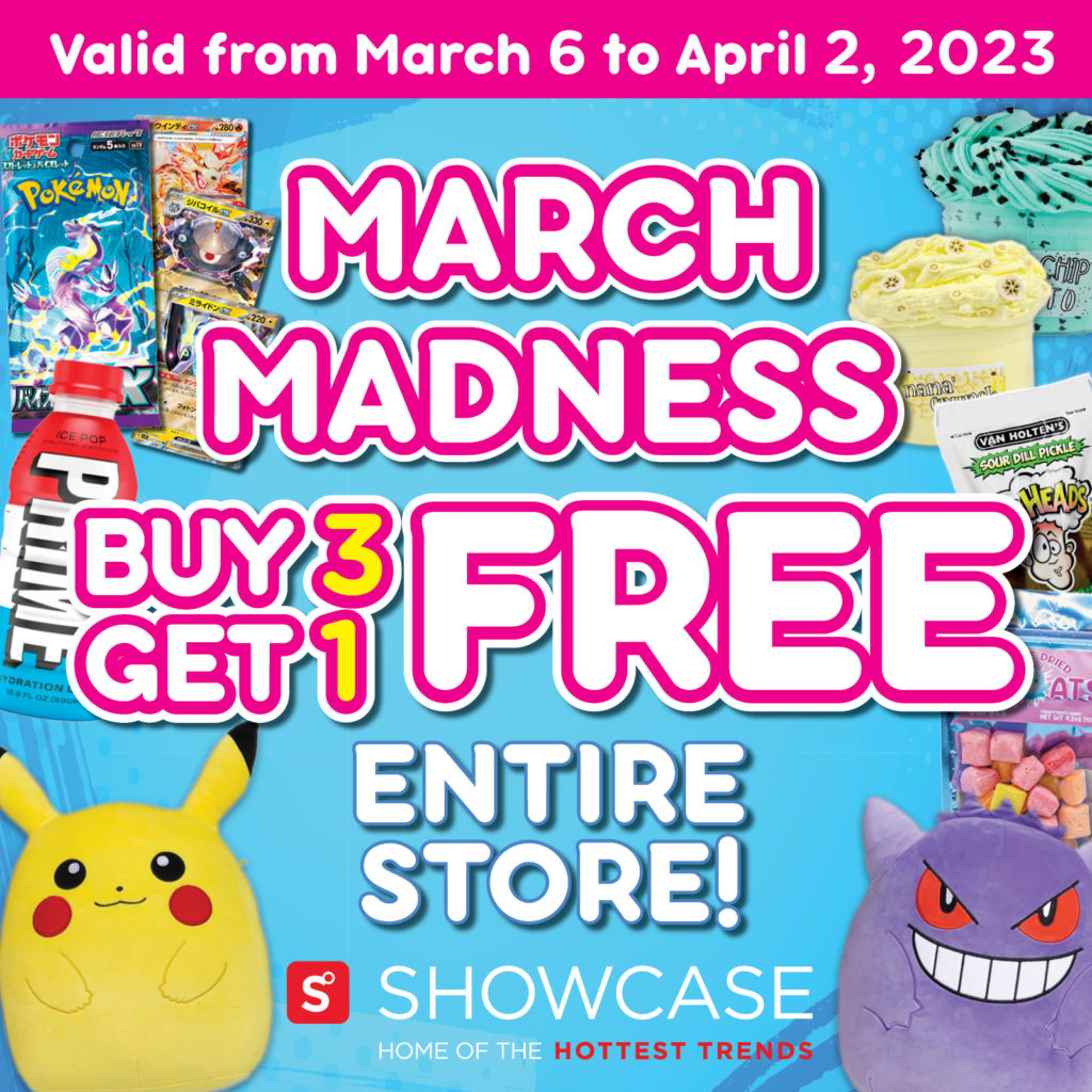 Showcase March Madness Sale