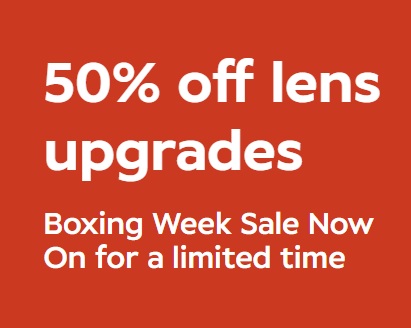 50% Off Lens upgrades